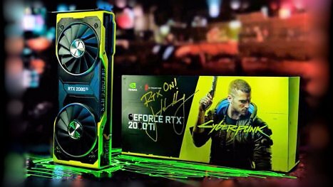 Von Jensen Huang signiert: Nvidia verlost wieder Geforce RTX 2080 Ti im Cyberpunk-Design