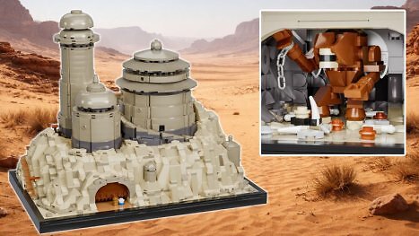 Dem Namen nach kein Star Wars: Jabbas Palast von Lego-Rivale Bluebrixx angekündigt