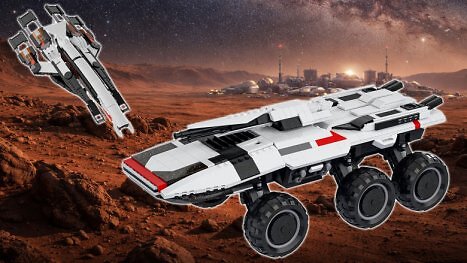 1.277 Teile im Handel gelandet: Inoffizieller Mako aus Mass Effect von Lego-Rivale Bluebrixx