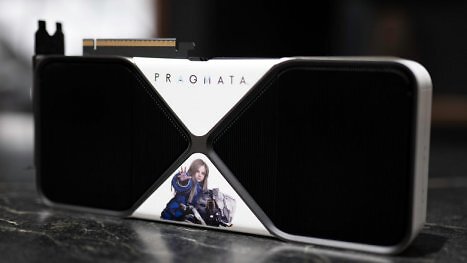 Geforce RTX 5090: Unikat im Design von Pragmata zu gewinnen