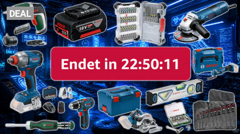 Gilt 24 Stunden bei Amazon: Bosch (Pro) ab 13 € - Platz 1 Akkuschrauber, Kreissäge, Handwerkzeuge und mehr (1)