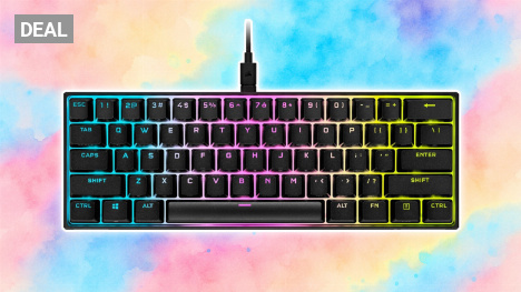 Schwarz statt Weiß spart fast 70 Euro: Tastatur Corsair K65 RGB Mini günstiger als je zuvor