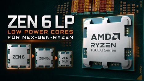Zen 6 LP: AMD deklariert Low Power Cores im Linux-Kernel