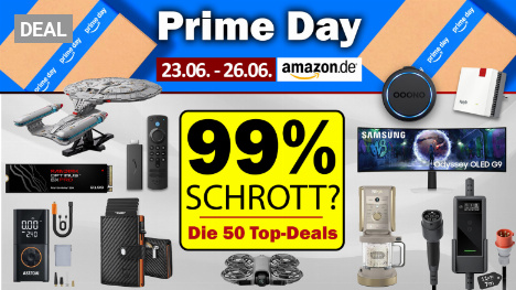 Amazon Prime Day 2026: 99% Schrott - 50 Top-Angebote, die man am Prime Day nicht verpassen sollte