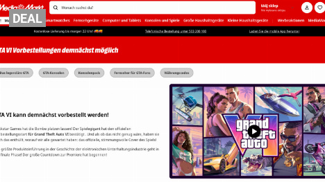 GTA 6 vorbestellen: Pre-Order-Seite bei MediaMarkt - wie reagiert Amazon am Prime Day?