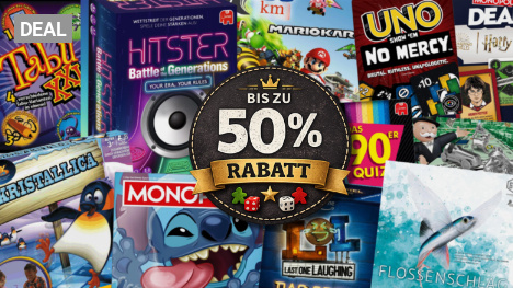 Bis zu 50 % Rabatt auf Brett- & Kartenspiele im Prime-Day-Deal: Hitster, Uno, Mario Kart & mehr