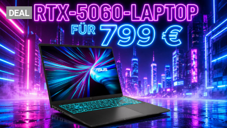 Unglaublich gutes Prime-Day-Angebot: Asus-Laptop mit RTX 5060 geht für 799 Euro weg