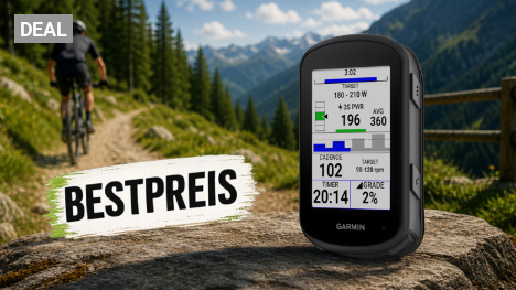Garmin Edge 540 im Preissturz: Oft vergriffener GPS-Fahrradcomputer jetzt zum Bestpreis