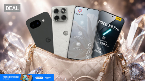 Bis -50 % auf die UVP zum Prime Day | Google Pixel 10a, Motorola Edge 70 und Xiaomi Poco X8 Pro