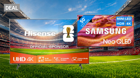 Ab 199 Euro | 4K-TVs von Samsung, Hisense und Co. zu Bestpreisen bei Amazon & Coolblue