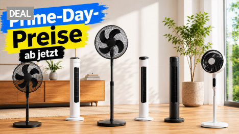Frühstart beim Amazon Prime Day: Aktionspreise für viele Ventilatoren gegen Sommerhitze