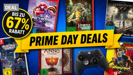 Prime Day gestartet: Die besten Gaming-Deals für Switch 2, PS5, Xbox und PC