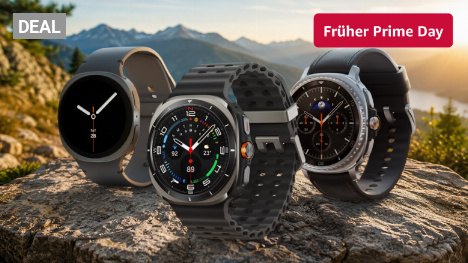 Prime-Exklusiv vor dem Prime Day: Bis zu 49 % Rabatt auf Samsung Galaxy Watch8, Classic und Ultra