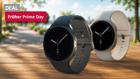 Samsung Galaxy Watch8 zum Amazon-Tiefstpreis: Prime-Day drückt Preis unter 200 Euro