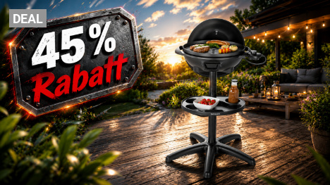 Weber und Enders zu teuer? Severin-Grill mit Haube und Thermostat kracht unter die 100-Euro-Marke