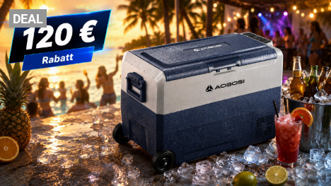 Kühlbox-Deal mit Ansage: Amazon senkt 50-Liter-Kompressormodell um 120 € befristet