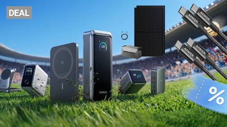 Bis Sonntag: Anker-Deals bei Amazon - USB-Ladegeräte, Powerbanks und Balkonkraftwerk-Speicher