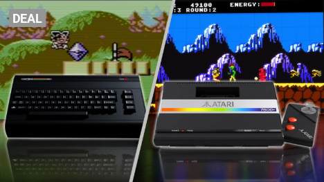 Zwei Retro-Legenden der 80er trennen nur 11 Cent: Atari 7800+ gegen THEC64 Mini