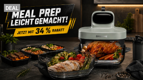 Airfryer trifft Lunchbox: Ninja-Crispi-Alternative für 99 € macht Meal Prep zum Kinderspiel