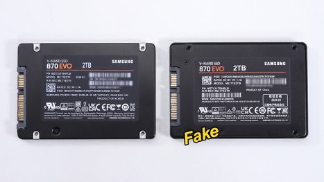 Gefälschte Samsung 870 Evo enttarnt: SSD stirbt schon nach rund 120 GB