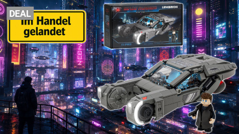 Lego-Rivale, 30 Drucke, Beleuchtung: Erstes Blade-Runner-Set bei Amazon gelandet