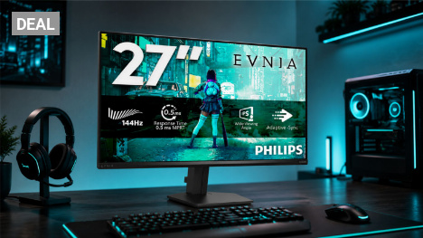 27-Zoll-Gaming-Monitor für nur 79 Euro: Philips Evnia mit 144 Hz zum Tiefstpreis 