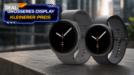 Größeres Display, kleinerer Preis: Samsung Galaxy Watch8 (44 mm) günstiger als das 40-mm-Modell