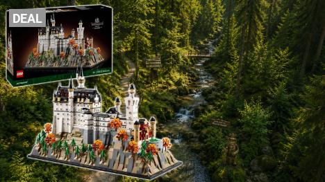 Des Königs Steckenpferd aus 3.455 Teilen? Lego Schloss Neuschwanstein bei Amazon nie billiger