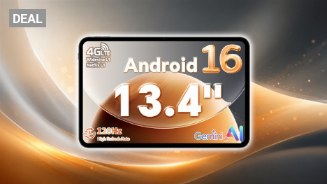 Großes Android-Tablet zum kleinen Preis: Dieses 13,4-Zoll-Modell ist jetzt stark reduziert
