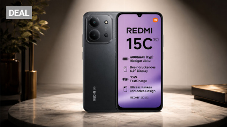 6,9 Zoll & 6000-mAh-Akku für nur 139,90 Euro | Xiaomi Redmi 15C im befristeten Angebot