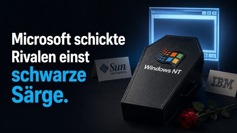 Windows NT: Entwickler schickten Rivalen Särge und falschen Hundekot