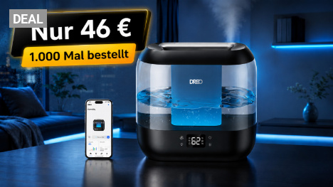 Gegen trockene Sommerluft: Dreo 311S Luftbefeuchter ist smart, leise und für 46 € im Amazon-Deal