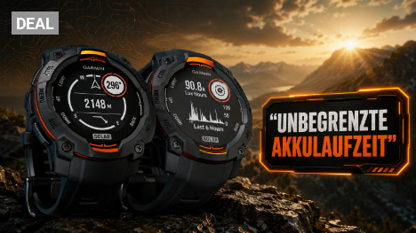 28 Tage Akku reichen nicht? Garmin Instinct 3 verspricht mit Solarladung sogar unbegrenzte Laufzeit