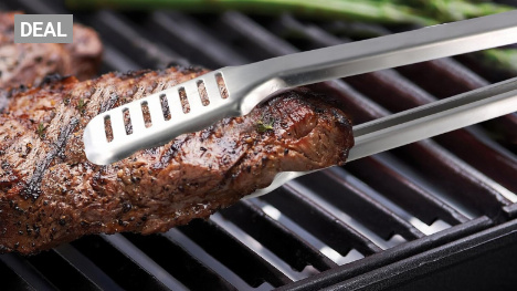 Tiefstpreis auf Amazon verpasst: Diese Grillzange mit wichtiger Funktion lohnt sich auch zum günstigen Normalpreis