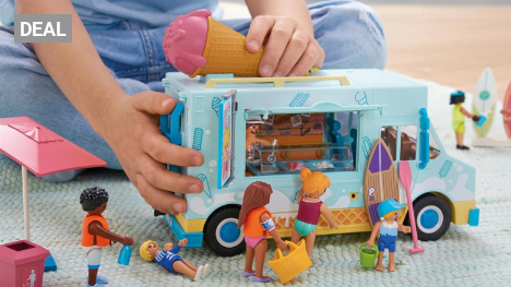 Amazon-Tiefstpreis ausgerechnet zur schwülen Hitze: Eiswagen und viele weitere Sets von Playmobil sind aktuell stark reduziert
