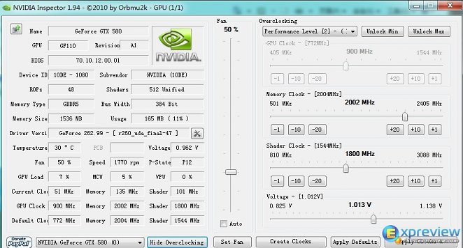 900 MHz bei Standardspannung statt 772 MHz