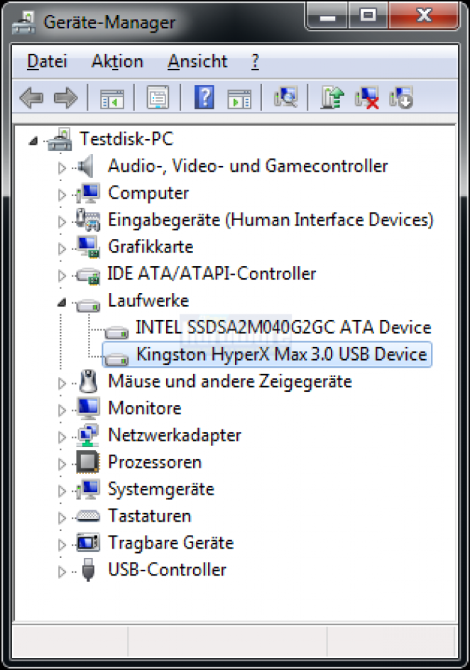 Test: Kingston Hyper-X Max 3.0 - Luxus-SSD mit USB 3.0 und 128 GByte