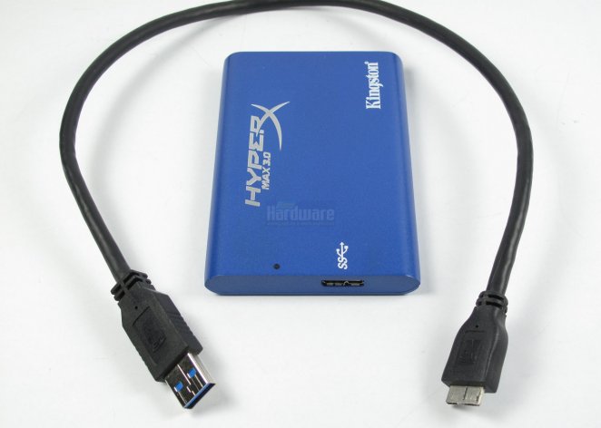 Kingston HyperX Max3.0 SHX100U3 128G - Lieferung mit 47cm-Kabel (Buchse-zu-Buchse)