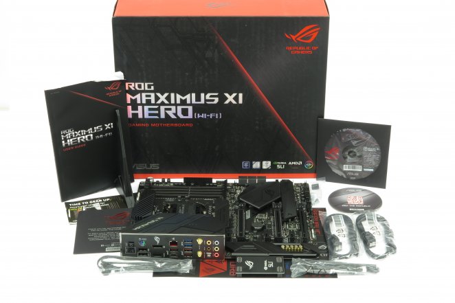 Asus Maximus XI Hero (Wi-Fi): Packungsinhalt