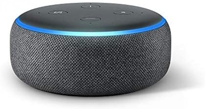 Echo Dot (3. Gen.) Intelligenter Lautsprecher mit Alexa