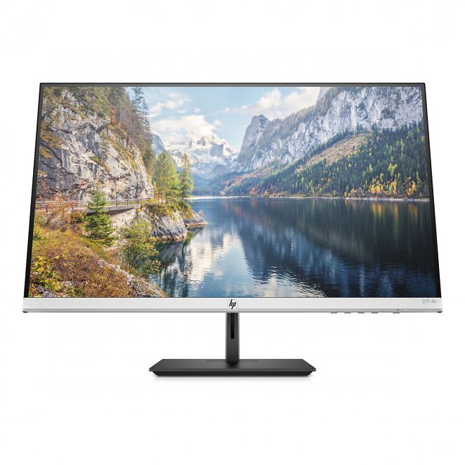 HP 27f 4K-Gaming Monitor - AMD FreeSync, Höhenverstellung, 27 Zoll, 4K-UHD