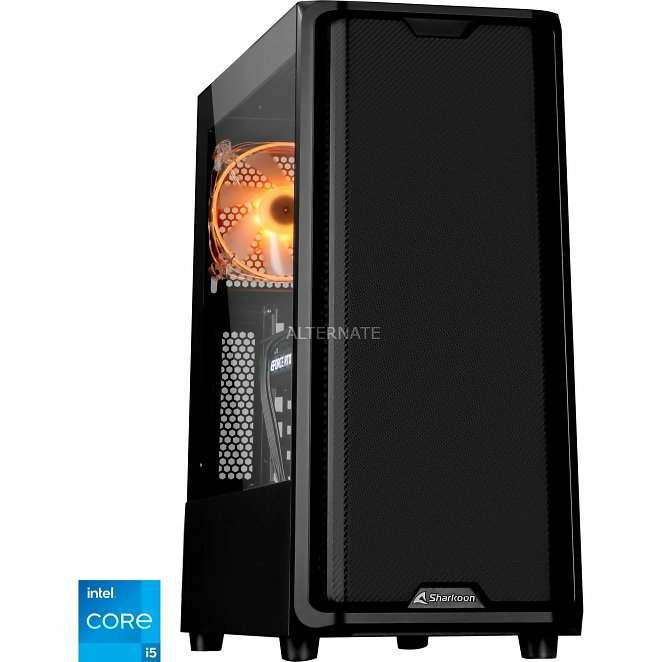 ALTERNATE We Love Gaming-PC New Year 2023 Edition: schwarz/transparent, Windows 11 Home 64-Bit