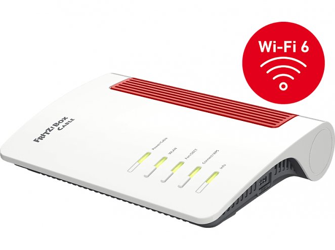 AVM FRITZ!Box 6660 Cable Cable-Modem mit WLAN Router 2,5 Gbit/s