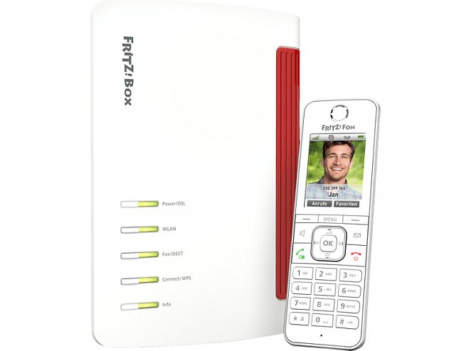 AVM FRITZ!Box 7590 WLAN Router+ FRITZ!Fon C6 DECT-Telefon