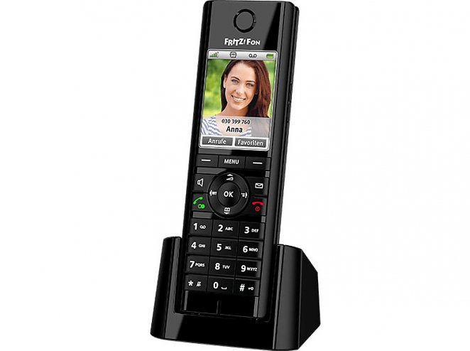 AVM FRITZ!Fon C5 Schnurloses Telefon (DECT), Schwarz