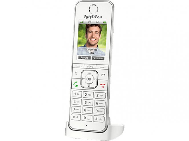 AVM FRITZ!Fon C6 Schnurloses Telefon, Weiß
