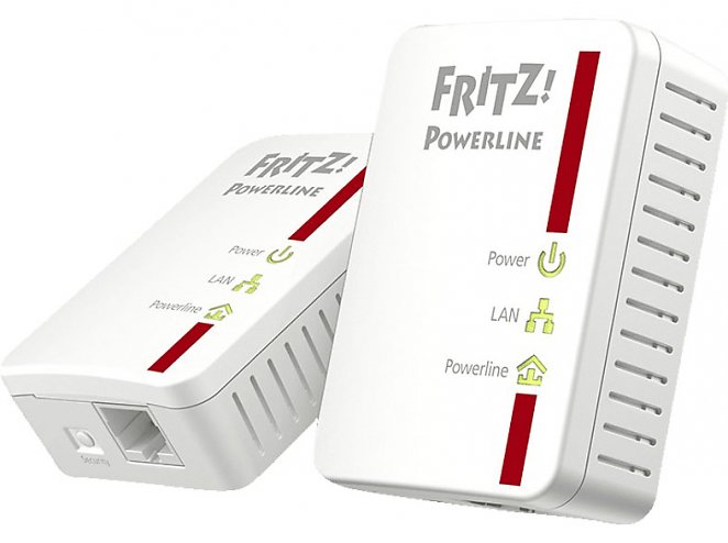 AVM FRITZ!Powerline 510E Set Powerline Adapter 500 Mbit/s kabelgebunden