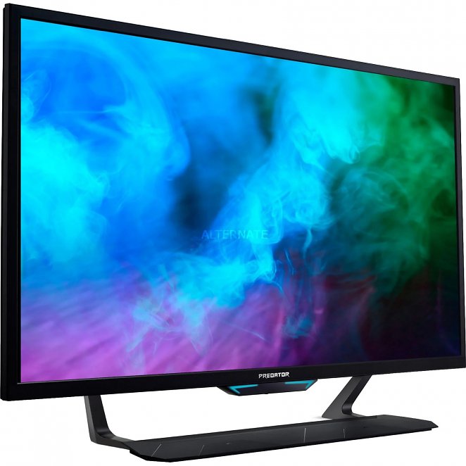 Acer Predator CG437KS, Gaming-Monitor: 108 cm (43 Zoll), schwarz, UltraHD/4K, HDMI 2.1, NVIDIA G-Sync, 144Hz Panel