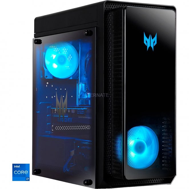 Acer Predator Orion 3000 (DG.E2WEG.011), Gaming-PC: schwarz, Windows 11 Home 64-Bit