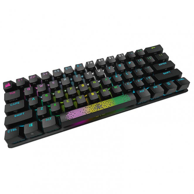 Corsair K70 Pro Mini wireless Gaming Tastatur - MX Speed Silver, schwarz
